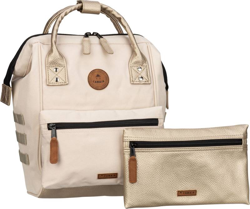 Cabaia Adventurer Recycled Oxford Small  in Beige (12 Liter), Rucksack / Backpack von Cabaia