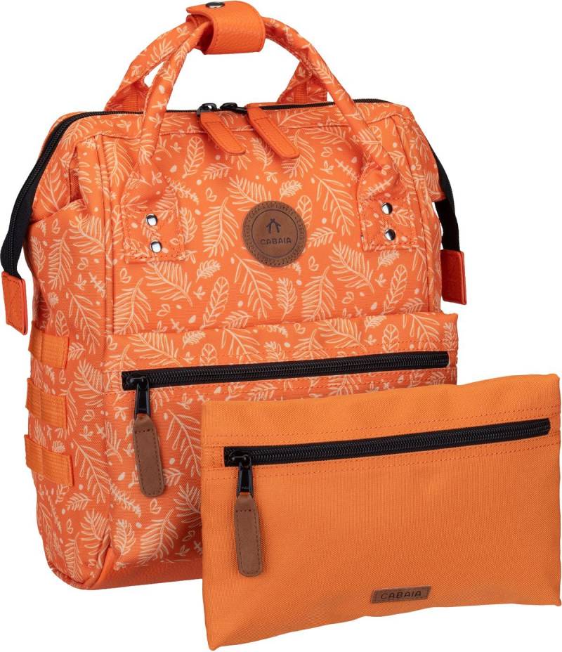 Cabaia Adventurer Recycled Oxford Small  in Orange (12 Liter), Rucksack / Backpack von Cabaia