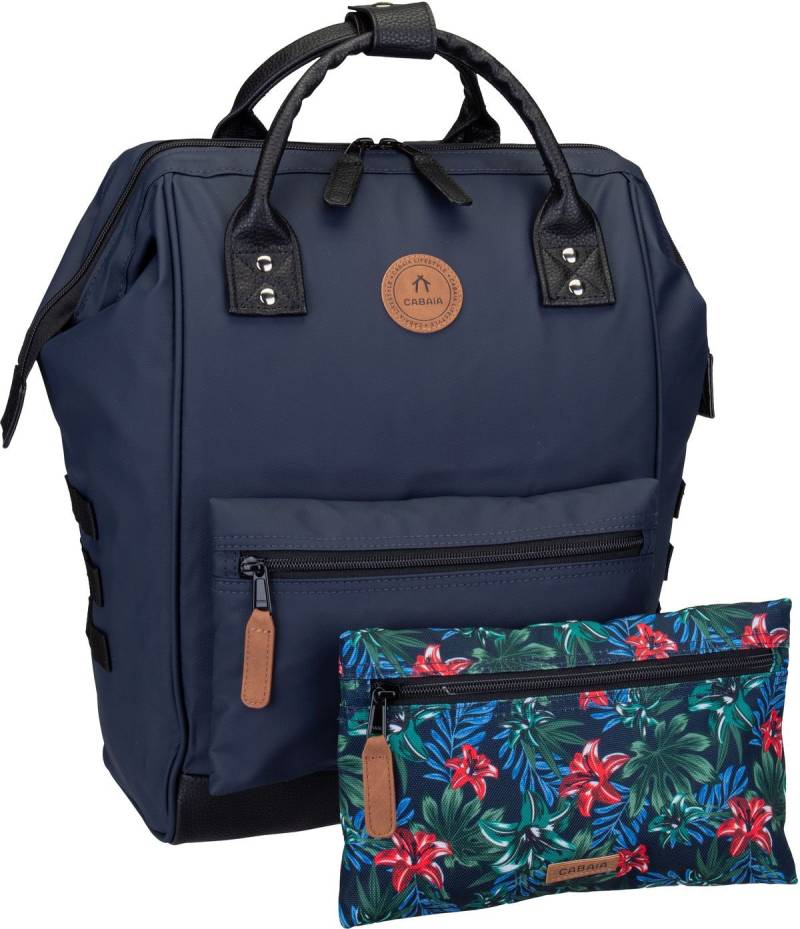 Cabaia Adventurer Recycled Waterproof Medium  in Navy (23 Liter), Rucksack / Backpack von Cabaia