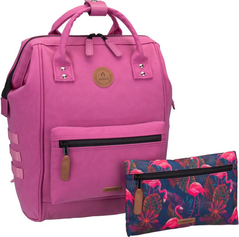 Cabaia Adventurer Vegan Nubuck Medium  in Pink (23 Liter), Rucksack / Backpack von Cabaia