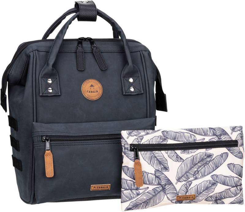 Cabaia Adventurer Vegan Nubuck Small  in Schwarz (12 Liter), Rucksack / Backpack von Cabaia