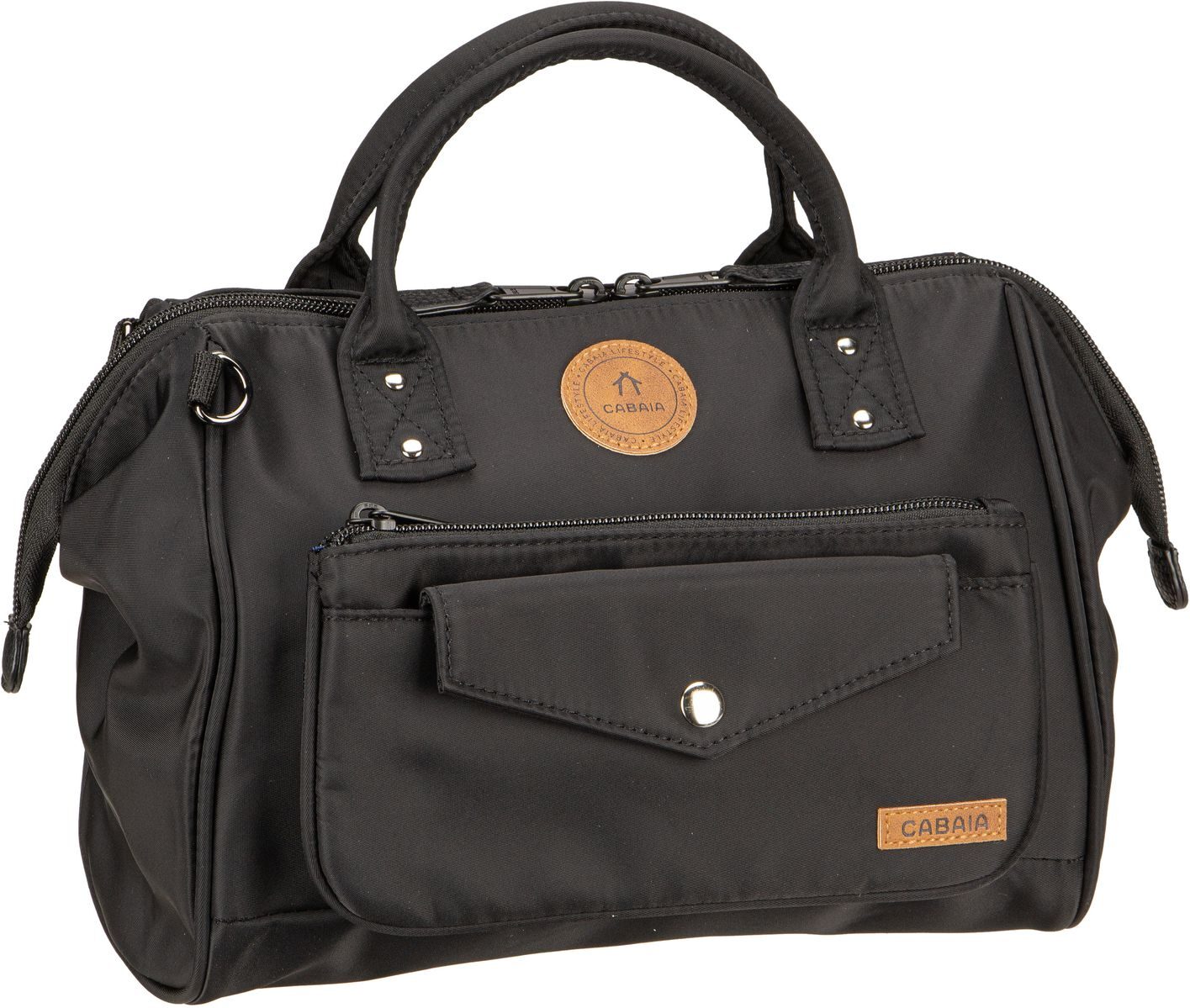 Cabaia Adventurer X-Body Recycled Nylon Medium  in Schwarz (5.8 Liter), Handtasche von Cabaia