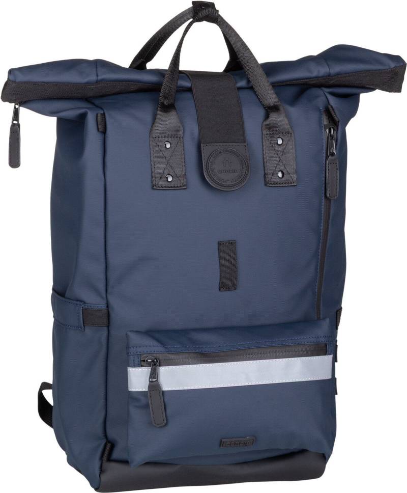 Cabaia Explorer Recycled Oxford Large  in Navy (42.9 Liter), Rolltop Rucksack von Cabaia