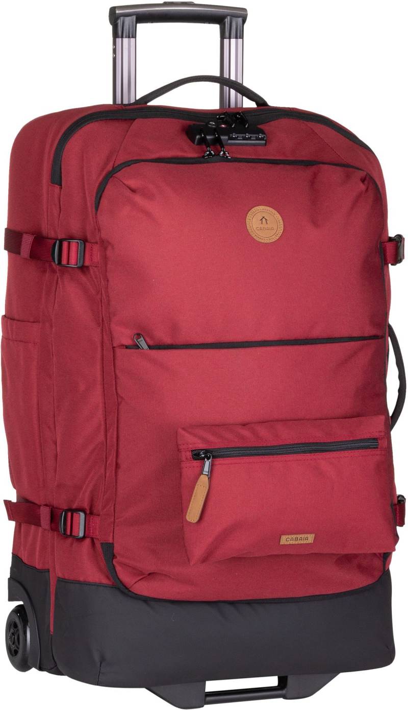 Cabaia Soft Suitcase Medium  in Rot (75 Liter), Koffer & Trolley von Cabaia