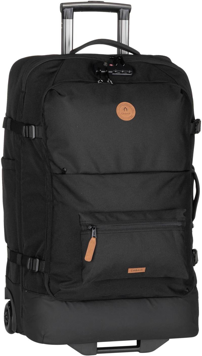 Cabaia Soft Suitcase Medium  in Schwarz (75 Liter), Koffer & Trolley von Cabaia