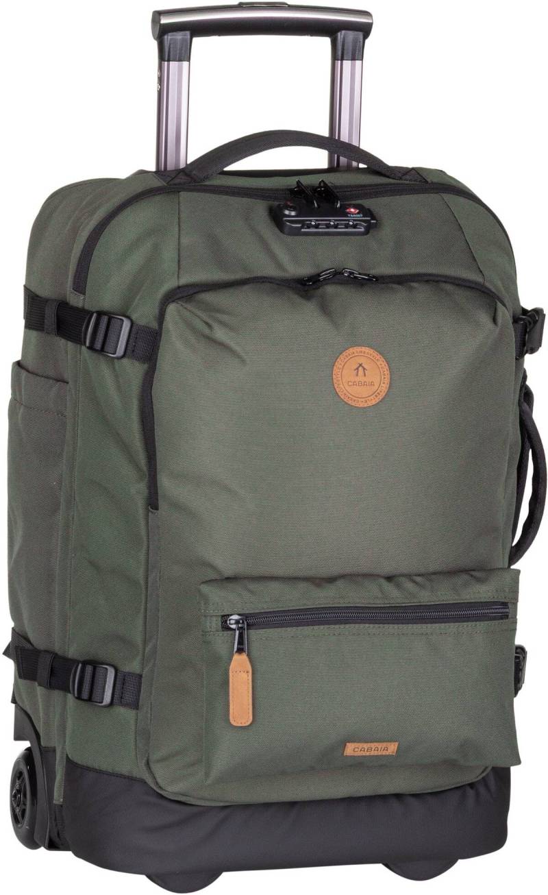Cabaia Soft Suitcase Small  in Oliv (48 Liter), Koffer & Trolley von Cabaia