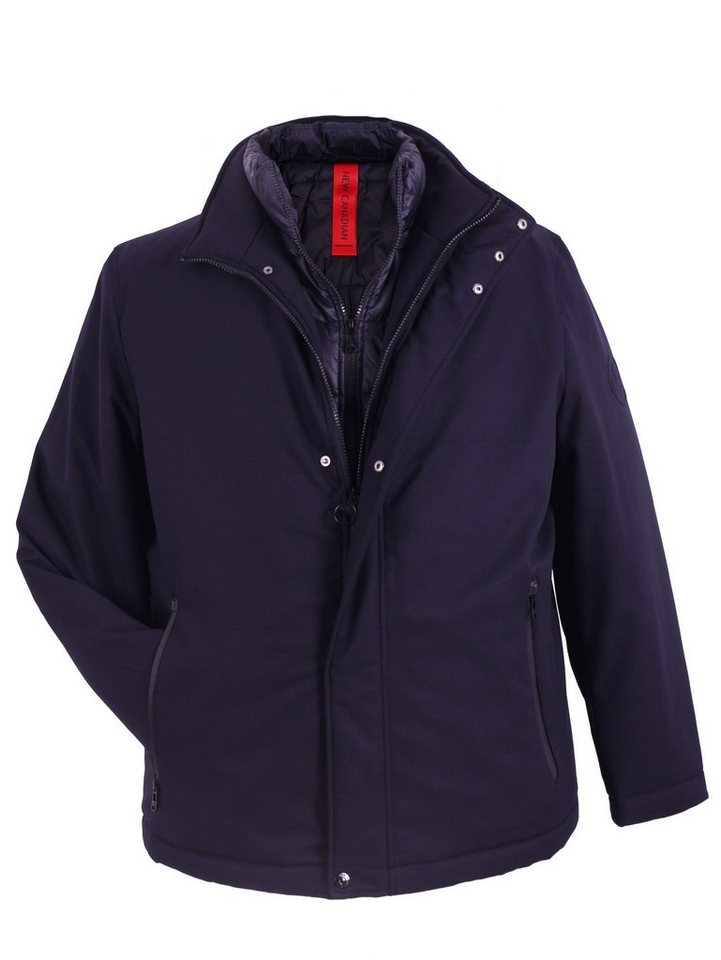 Cabano Winterjacke Modische Jacke von Cabano in großen Größen, blau von Cabano