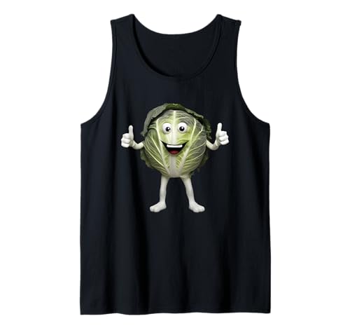 Kohl lächelnd Tank Top Kohl lächelnd Tank Top von Cabbage Smiling Design