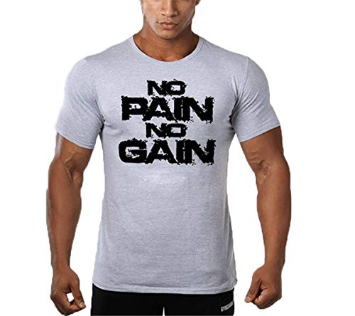 Cabeen Herren Muskelshirt Fitness Bodybuilding T-Shirt Für Workout, Training von Cabeen