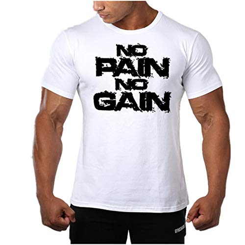 Cabeen Herren Muskelshirt Fitness Bodybuilding T-Shirt Für Workout, Training von Cabeen