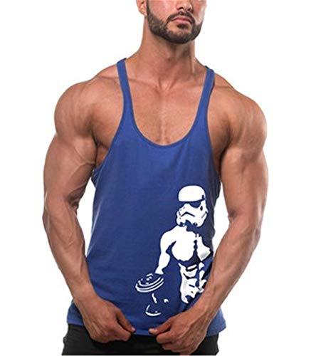 Cabeen Herren Muskelshirt Sport Tank Top Gym Fitness Achselshirts Ärmellos T-Shirt Bodybuilding Unterhemden von Cabeen