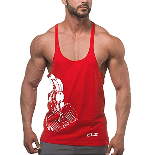 Cabeen Herren Muskelshirt Sport Tank Top Gym Fitness Achselshirts Ärmellos T-Shirt Bodybuilding Unterhemden von Cabeen