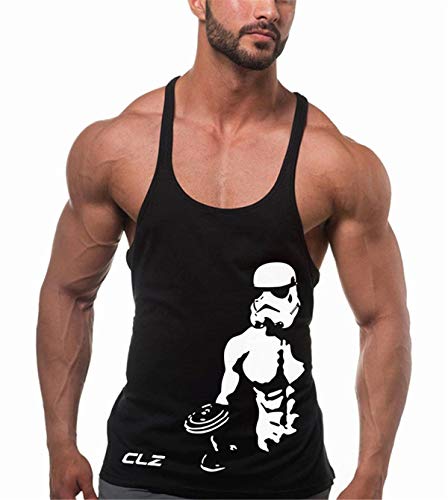 Cabeen Herren Muskelshirt Sport Tank Top Gym Fitness Achselshirts Ärmellos T-Shirt Bodybuilding Unterhemden von Cabeen