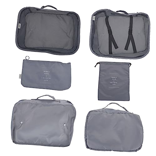 Cabilock 1 Satz Reise-Aufbewahrungstasche Make-up-organisator Reisen Schminktasche Aus Stoff Gepäcktasche Kulturbeutel Für Damen Beschützer Socke Kosmetik Kleider Fräulein Polyester-Twill von Cabilock