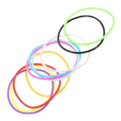 Cabilock 10 Stück Buntes Silikonarmband Teiliges Elastisches Armband für Damen und Herren Accessoires für Partys Festivals und Events Farbenfrohe Silikon Jelly Armbänder Cabilock 10 Stück Buntes Silikonarmband Teiliges Elastisches Armband für Damen und Herren Accessoires für Partys Festivals und Events Farbenfrohe Silikon Jelly Armbänder von Cabilock