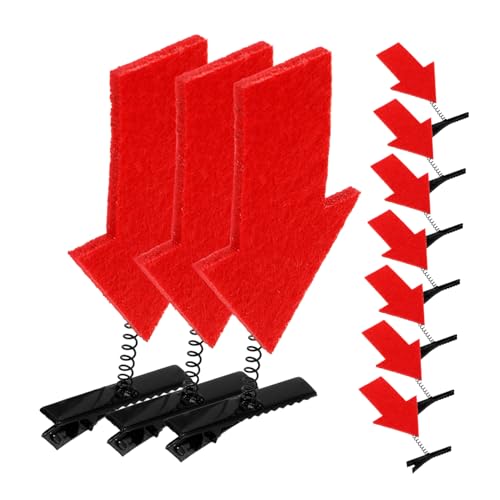 Cabilock 10 Stück Lustige Haar Accessoires Haarspangen Blume Lustige Haar Accessoires Einzigartige Haarspangen Haarstab Sprossen Doppel Lockenwickler Haar Accessoires Für Mädchen von Cabilock