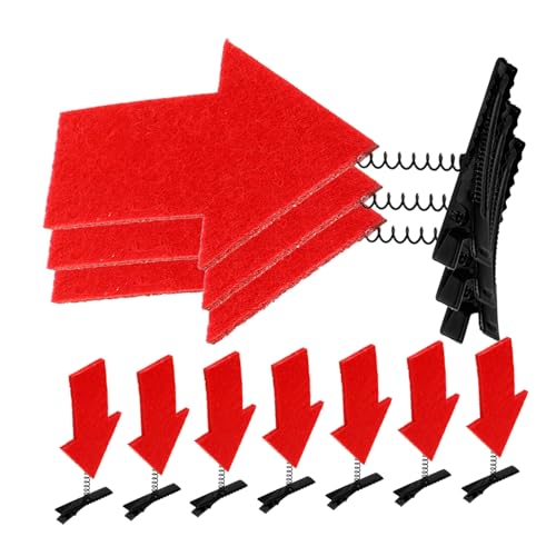 Cabilock 10 Stücke Einfarbig Haar Clip Set Mädchen Kopfbedeckung Haar Pin Clips Haar Zubehör von Cabilock