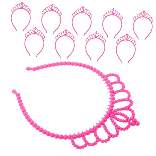 Cabilock 10Stücke Rosa Stirnbänder Für Langlebig Und Geburtstagsfeiern Und Besondere Anlässe Hochwertiges Kunststoffmaterial Für Frauen Cabilock 10Stücke Rosa Stirnbänder Für Langlebig Und Geburtstagsfeiern Und Besondere Anlässe Hochwertiges Kunststoffmaterial Für Frauen von Cabilock