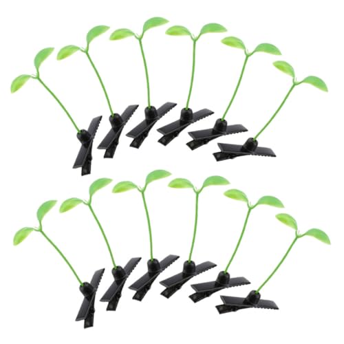 Cabilock 12stücke Pflanzenhaarspangen Simulation Pflanze Haarnadeln Boho Haarschmuck Haarclips Für Frauen Mädchen von Cabilock