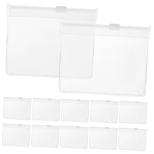 Cabilock 12stücke Reisemedizin-Organizer Wiederverwendbare Medikamententasche Aus Strapazierfähigem Transparentem Eva-Material Selbstverschließendes Design Kompakt Und Tragbar Für von Cabilock