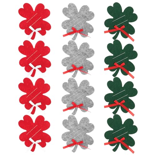 Cabilock 12 Stück Weihnachtsgeldbörsen mit vierblättrigem Kleeblatt, Geldgeschenkhalter für Geburtstage, Bargeldhalter, Geldgeldbörse, DIY- für Geburtstagsfeier Cabilock 12 Stück Weihnachtsgeldbörsen mit vierblättrigem Kleeblatt, Geldgeschenkhalter für Geburtstage, Bargeldhalter, Geldgeldbörse, DIY- für Geburtstagsfeier von Cabilock