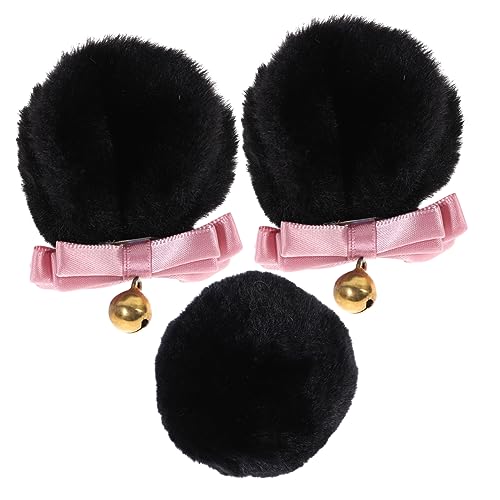 Cabilock Bärenohren Und Set Haarspangen Für Frauen Mädchen Bärenstirnband Bärenschwanz Für Erwachsene Halloween-kostüm Kopfbedeckung Cosplay Zubehör von Cabilock