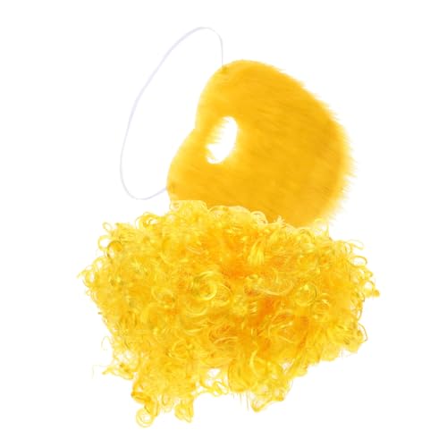 Cabilock 1satz Piratenperücke Mit Fake Bart Wiederverwendbares Kostümzubehör Für Halloween Und Cosplay Hochrealistische Piratenfrisur Und Schnurrbart Für Mottopartys Und Kostümpartys von Cabilock