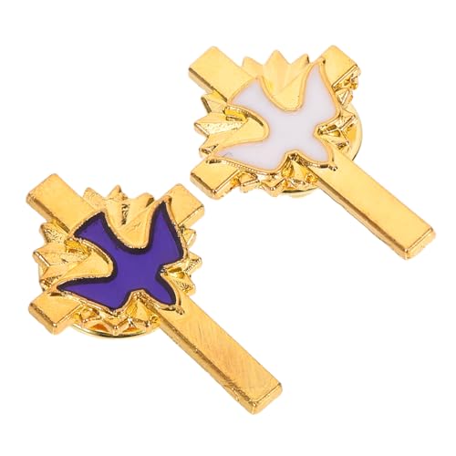 Cabilock 2 Stück Teiliges Friedens Taube Anstecknadel für und Kommunionsfeiern Vintage Religiöse Brosche für Damen und Herren Langlebig und als Dekoration Cabilock 2 Stück Teiliges Friedens Taube Anstecknadel für und Kommunionsfeiern Vintage Religiöse Brosche für Damen und Herren Langlebig und als Dekoration von Cabilock