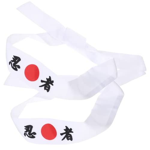 Cabilock 2stücke Stirnband Mit Japanischem Symbol Hautfreundliches Und Schweißabsorbierendes Haarband Für Sport Und Alltag Für Karate Yoga Laufen Und Kochen von Cabilock