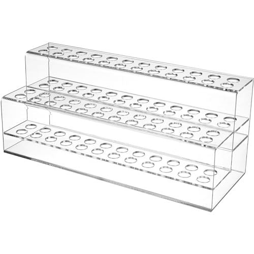 Cabilock 3-Teiliger Stift-Display-Ständer 48 Fächer Stift-Display-Ständer Für Verkäuferveranstaltungen Bürofarbe Für Malutensilien Marker-Display Klares Schreibwarendisplay Für Heimbüro von Cabilock