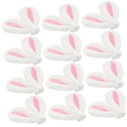 Cabilock 30 Stücke Stoff Bunny Ohren Haarnadel Handwerk Materialien Haar Clips Decor Frauen Haar Zubehör von Cabilock