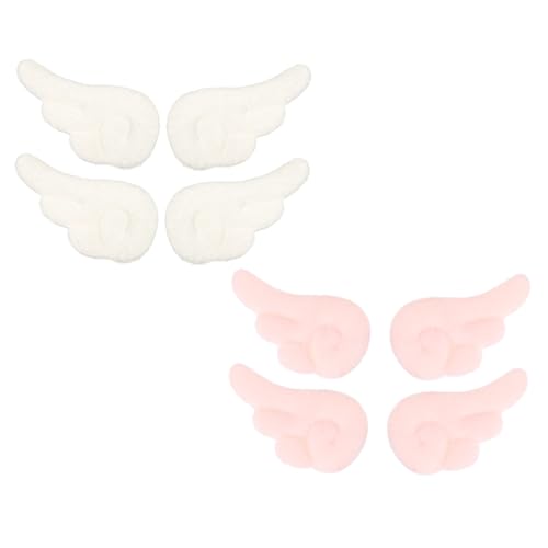 Cabilock 4paare Engelsflügel Für Junge Mädchen Mit Haarspangen Dekorative Haarnadeln Langlebige Haarnadeln Haarschmuck Kopfschmuck von Cabilock