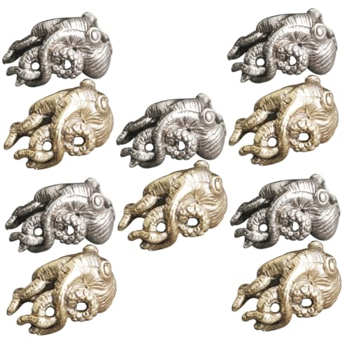 Cabilock 5 Sätze Vintage Messing Octopus Schlüsselanhänger Diy Charms Retro Dekoration Für Taschen Und Schlüsselringe Vielseitig Einsetzbar Langlebig 2 Stück * 5 von Cabilock