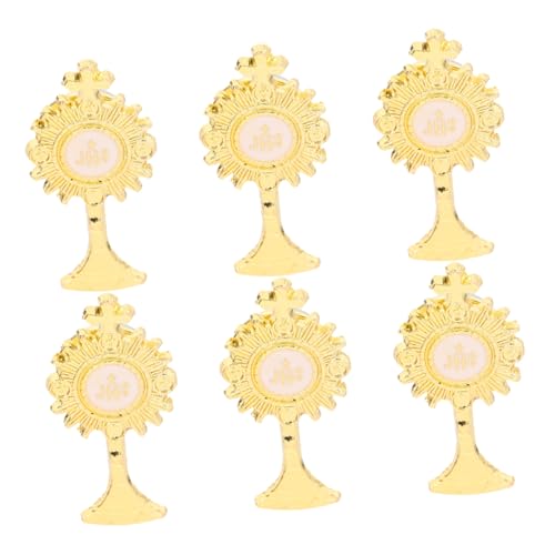 Cabilock 6stücke Anstecknadeln Zur Erstkommunion Religiöse Broschen Katholische Brustnadel Goldene Anstecknadel Christliche Brosche Krawattennadel Cabilock 6stücke Anstecknadeln Zur Erstkommunion Religiöse Broschen Katholische Brustnadel Goldene Anstecknadel Christliche Brosche Krawattennadel von Cabilock