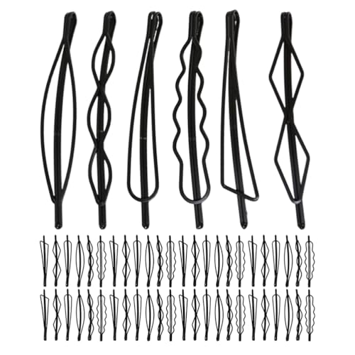 Cabilock 90 Stück Vintage-Haarnadeln: Geometrische schwarze Haarnadeln, Clip, Clip für Frauen und Mädchen, dekorative Haar-Accessoires für Hochzeiten, Kopfbedeckungen Cabilock 90 Stück Vintage-Haarnadeln: Geometrische schwarze Haarnadeln, Clip, Clip für Frauen und Mädchen, dekorative Haar-Accessoires für Hochzeiten, Kopfbedeckungen von Cabilock