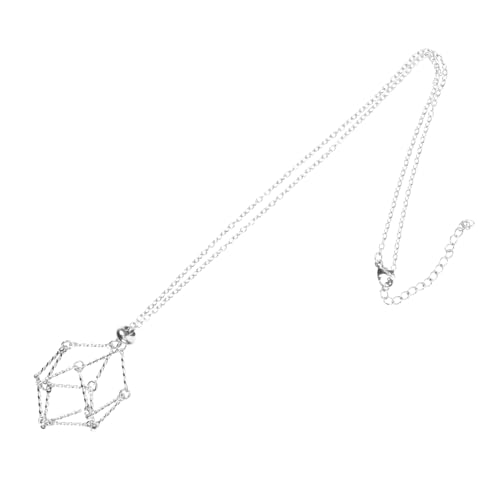 Cabilock Anhängerhalter Verstellbare Kette für Diy Schmuck Robuster Kristallkäfig für Damen für zu Besonderen Anlässen von Cabilock