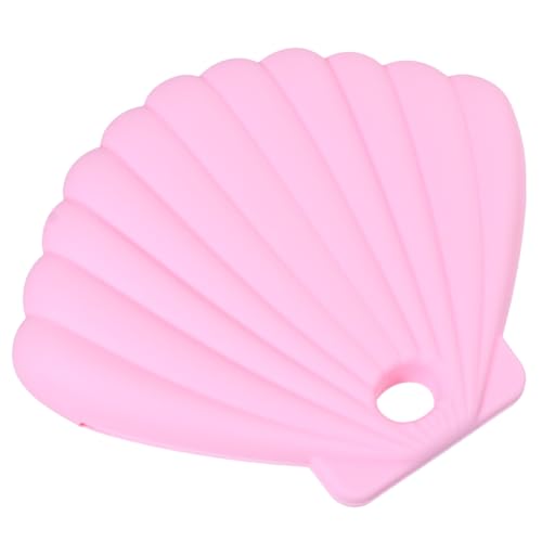 Cabilock Aufbewahrungsbox für Masken Maskentasche Masken Organizer Maskenbox für den Schreibtisch Maskenbox für Geschäftsreisen Maskenbehälter Muschelförmiges Maskenetui Kieselgel Rosa von Cabilock