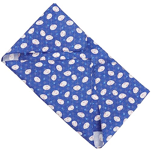 Cabilock Bento-Wickeltuch Schleifen Wickeln Braut- Schal Für Damen Aufdecken Maske Orangefarbener Schal Stifte Schals Leinen Bausatz Quadratischer Chiffon-schal Halstuch Blue Stoff von Cabilock