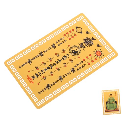 Cabilock Chinesische Taisui Amulettkarte und Schutzkarte Leicht Tragbar Kunstsammlung Feng Shui Stil von Cabilock