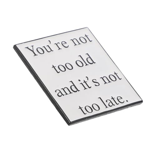 Cabilock Einfaches Abzeichen Schmuck Broschennadeln Schmuckzubehör Anstecknadeln für Schmuck Anstecknadeln mit Abzeichen Anwesend für Freunde Tütenfüller Rostfreier Silber von Cabilock