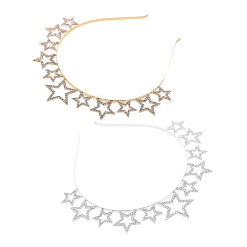 Cabilock Funkelndes Haarband Mit Strasssteinen Für Frauen Und Mädchen Stirnband Braut-accessoires Kopfschmuck Für Die Hochzeit von Cabilock