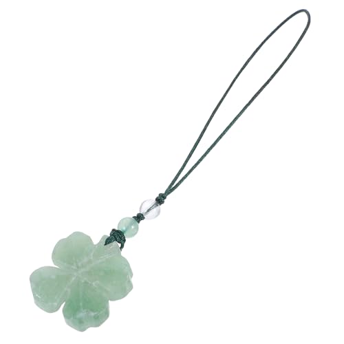 Cabilock Glücksbringer Schlüsselanhänger Hängendes Kleeblatt Pendant für Taschen Rucksäcke und Smartphones für Besondere Anlässe von Cabilock