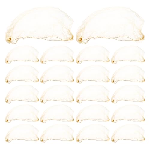 Cabilock Haarnetze, unsichtbar, goldfarben, mit elastischem Rand, 50 cm, für Dutt, Haarnetze für Ballett, Mädchen, Accessoires, Frauen, Mädchen, Hochzeit, Bühnenauftritte, 60 Stück Cabilock Haarnetze, unsichtbar, goldfarben, mit elastischem Rand, 50 cm, für Dutt, Haarnetze für Ballett, Mädchen, Accessoires, Frauen, Mädchen, Hochzeit, Bühnenauftritte, 60 Stück von Cabilock