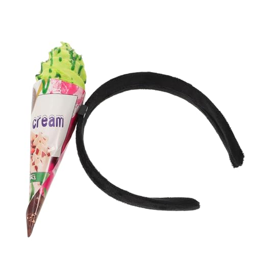 Cabilock Stirnband Für Cosplay Party Haar Zubehör Neuheit Eis Stirnband Cosplay Haar Zubehör Hoop Für Festival Hochzeit Geburtstag Karneval Weihnachten Silvester von Cabilock