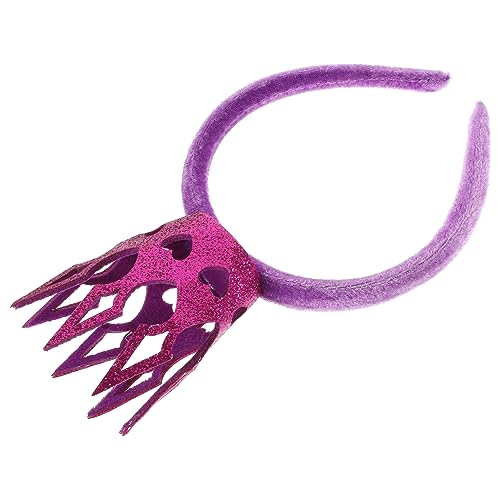 Cabilock Krone Stirnband Als Kopfbedeckung Für Partys Kostümbälle Zubehör Kopfschmuck Leichter Prinzessinnen Haarschmuck Für Frauen Mit Dickem Haar Geburtstagsaccessoires Prinzessin von Cabilock