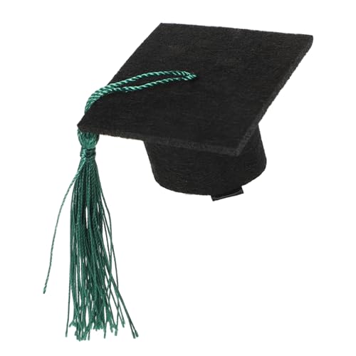 Cabilock Haarspangen Für Abschlussfeiern Mini-doktorandenkappe Haarnadeln Stilvolles Hutförmiges Haar-accessoire Für Frauen Zur Dekoration von Cabilock