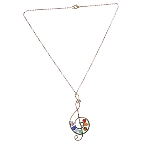 Cabilock Kristallanhänger Damen Halskette für Frauen Vintage Natürliche Regenbogenperle Modischer Schmuck für Festivals Partys Leicht und Tragbar für Zuhause Auto von Cabilock