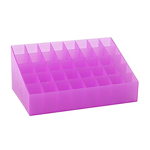 Cabilock Lippenstift-Lipgloss-Organizer Mit 40 Fächern: Klarer Lipgloss-Lippenstift-Organizer Lippenstifthalter Kosmetikvitrinen Für Lippenstiftpinsel Flaschen Und Mehr von Cabilock