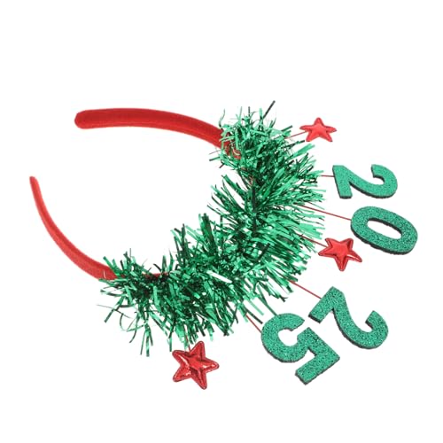 Cabilock Neujahr Stirnband mit Sternen Design Komfortable Haarbänder für Frauen für Feiern Partys und Festivals Langlebiges und Sicheres Material Neujahr Party Dekoration von Cabilock