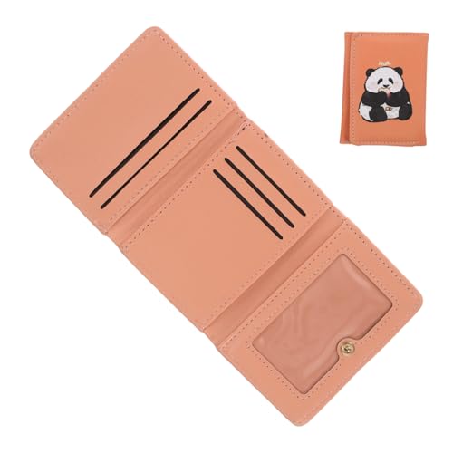 Cabilock Niedliche Kleine Cartoon Kartenhalter Geldbörse mit Faltfunktion Kompakte Auto Geldbeutel Münztasche für Mädchen Bargeld und Kartenorganizer Alltag und Fahrzeug von Cabilock